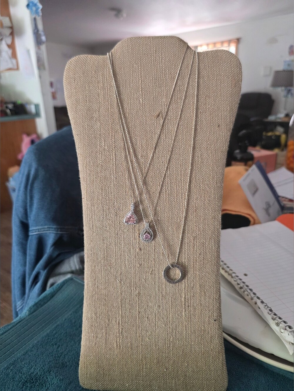 3 Assorted Sterling Necklaces